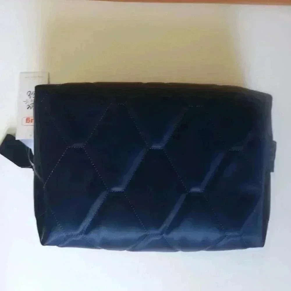 LUG Bumper Satin Luxe VL (Vegan Leather) Cosmetic Case / Toiletry Case - Indigo - Picture 7 of 15